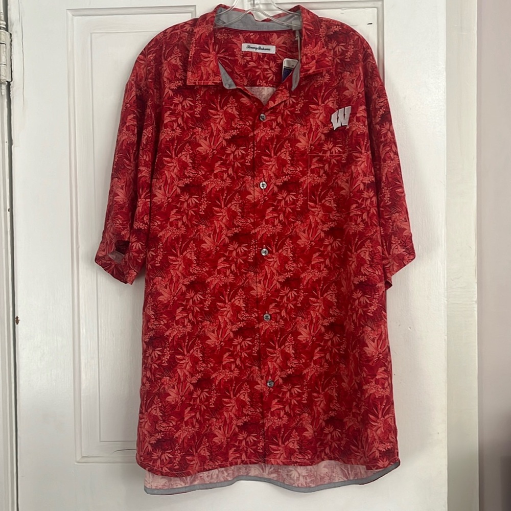 Wisconsin Hawaiian shirt